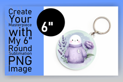 Cute Circle Design Coaster Template , Cute Ghost Product Image 1