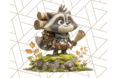 Tiny Explorers Clipart PNG, Animal Adventure PNG Product Image 4