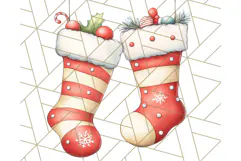 Muted Cute Safari Christmas Animal PNG Clipart, Holiday Png Product Image 4
