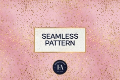 Pink Gold Shimmer Digital Paper, Glitter Texture Product Image 3