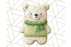 Christmas Cookies Clipart PNG Festive Treats Product Image 4