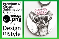 Lovely Pooch Sublimation Designs Product Image 1