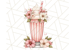 Cottagecore Kitchen Clipart, Vintage Country Floral Kitchen Product Image 4