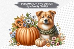 Halloween Dog - Halloween clipart Sublimation PNG Design Product Image 1