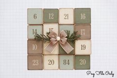 Olive Green Christmas Clipart Product Image 1
