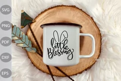 Little Blessing SVG Cut Files/ BABY Shirt SVG Design Product Image 2