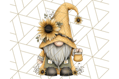 Thanksgiving Gnome Clipart PNG Cute Fall Gnomes, Gnome Png Product Image 4