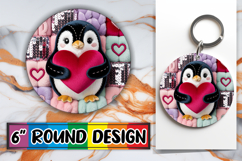 Radiant Circle Ornaments Design, Valenines Animals Product Image 1
