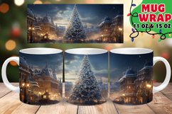 XMAS SNOWY VISTA Sublimation 11oz 15oz Product Image 1