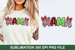 Mama Sublimation - Christmas PNG Design Product Image 1