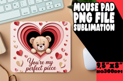 Bright MOUSE PAD Inspirational Design, Valentines Day Product Image 1