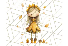 Whimsy Woods Harvest Festival Clipart PNG Files Product Image 4