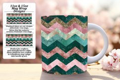 Sparkly Colorful 11oz/15oz Stripes Mug Wrap Product Image 1