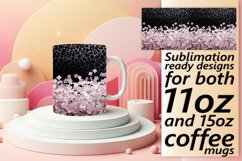 Glittery Flower Leopard Print Sublimation Product Image 1