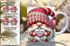 Creative 11oz Mug Wrap Png Artwork , Gnomes Product Image 1