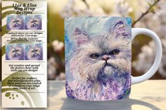 Spring Flair with Cat Mug Wraps Product Image 1