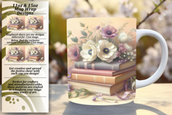 Sleek 11oz Mug Wrap Png Artwork , Books Product Image 1