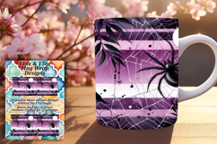Gorgeous 11oz Mug Wrap Png Artwork , Halloween Product Image 1