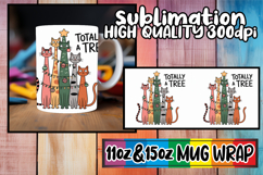 Hopeful horizons 11oz 15oz mug wrap, Funny Cat Product Image 1