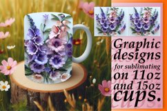 Fresh 3D Petal Blossom Mug Wrap 11oz 15oz Product Image 1