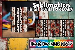 Vibrant 3D Leopard and Flower Mug Wrap Patterns Product Image 1