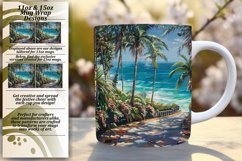 Vibrant Spring Landscape Mug Wraps: Sublimation - Spring Product Image 1