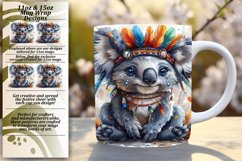 Joyful Wildlife Sublimation for 11oz/15oz Mug Product Image 1