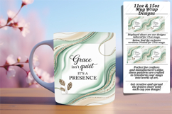 Stylish 11oz Mug Wrap Png Template , Religious Product Image 1