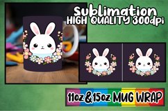 Springtime Rabbit Joy Mug Design Product Image 1