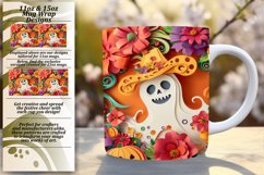 Halloween 3D Wrap for Mugs - Sublimation 11oz 15oz Product Image 1