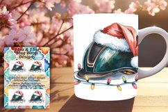 Charming 15oz Mug Wrap Png Design , Holiday Product Image 1