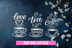 Coffee&amp;Tea Lover SVG Design Product Image 1