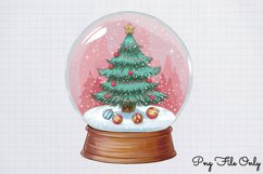 Pastel Christmas Sublimation Clipart PNG Product Image 1