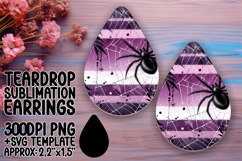 Lovely Teardrop Design for Sublimation , Halloween Product Image 1