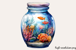 Fantasy Underwater Sublimation PNG Product Image 1