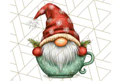 Christmas Gnome Clipart, Holiday Gnomes PNG Illustrations Product Image 4
