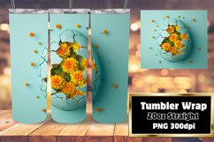 Easter Elegance Unleashed: Tumbler Art Product Image 1
