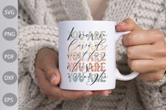 You are known, loved, worthy, chosen, enough SVG/ Funny SVG Product Image 2