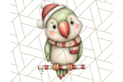 Christmas Pets in Pajamas Clipart PNG, Christmas Png Clipart Product Image 4