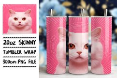 Quirky Cat Tumbler Wrap Pattern Product Image 1
