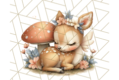 Forest Fairy Garden Creatures PNG, Whimsical Woodland Art Product Image 4