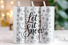 Let it Snow Svg | Christmas Svg | Svg Cut Files Product Image 1