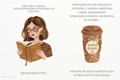 Coffee &amp; Reading Moments Clipart Product Image 2