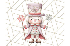 Nutcracker Clipart, Festive Holiday Toy Soldier PNG Art Product Image 4