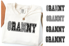 4 Granny Png | Leopard Print | Checkered | Star Print Product Image 1