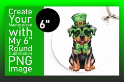 Creative Circle PNG Sublimation Design , St Patrick Product Image 1
