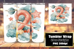 Galaxy Splendor: Sublimation Designs 20oz Tumbler Product Image 1