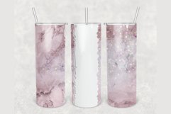 Add Your Name Marble glitter 20oz tumbler sublimation design Product Image 1
