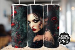 Gothic Christmas Tumbler | Christmas Tumbler Wrap Product Image 1