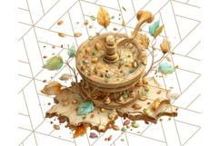 Woodland Potion Clipart Forest Apothecary Elements PNG Product Image 4